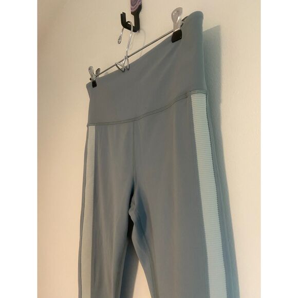 Athleta Elation Rib 7/8 Tight Legging in Seafoam Blue Green SIZE LARGE - Picture 5 of 8